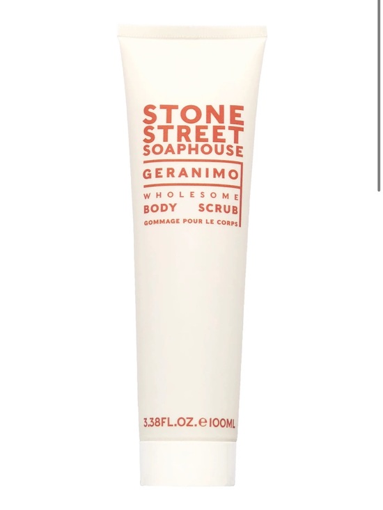 STONE STREET SOAPHOUSE Other - STONE STREET SOAPHOUSE Geranimo Wholesome Body Scrub 100ml BRAND NEW/SEALED